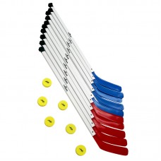 Slyda Hockey Kit - 12 x sticks + 6 x pucks