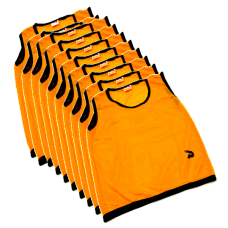 Training Vest Fluro Orange - set 10 - Small
