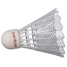 Carlton T-800 Red Nylon Badminton Shuttles (tube of 6) - white