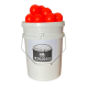 Bucket Soft Lacrosse Balls (30 Balls + 20 Ltr Bucket)