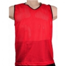 Training Vest Red - Set of 10 - Small