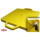 Scooter Board Yellow Plastic