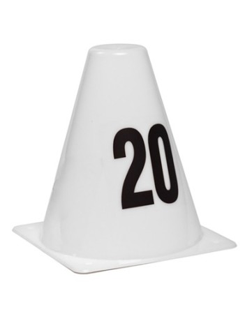 20cm Numbered Cone Set 1-20