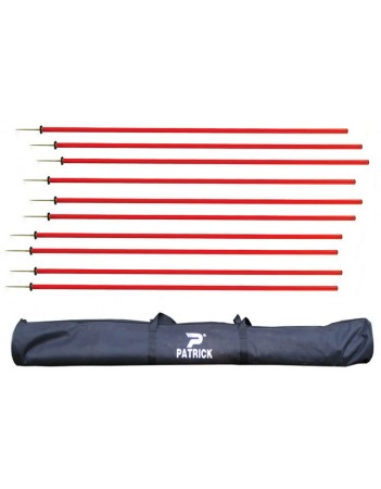 Agility Poles Spike Base Set Of 10 - Orange Agility Poles Spike Base Set Of 10 - Orange