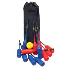 Polo Hockey Kit - 12 sticks, 1 x ball + Lacrosse Bag