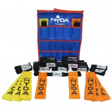 Competition Flag Football Belt Kit (30 plus bag) Yellow/Organge
