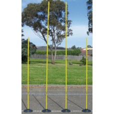 Portable AFL Goals Senior (Set 4) With Rubber Base