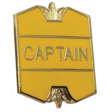 Yellow School Captain Badge