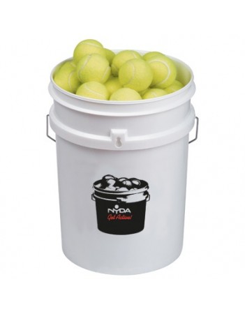 Bucket Coaching Tennis Balls (6doz Balls + 20 Ltr Bucket) Bucket Coaching Tennis Balls (6doz Balls + 20 Ltr Bucket)